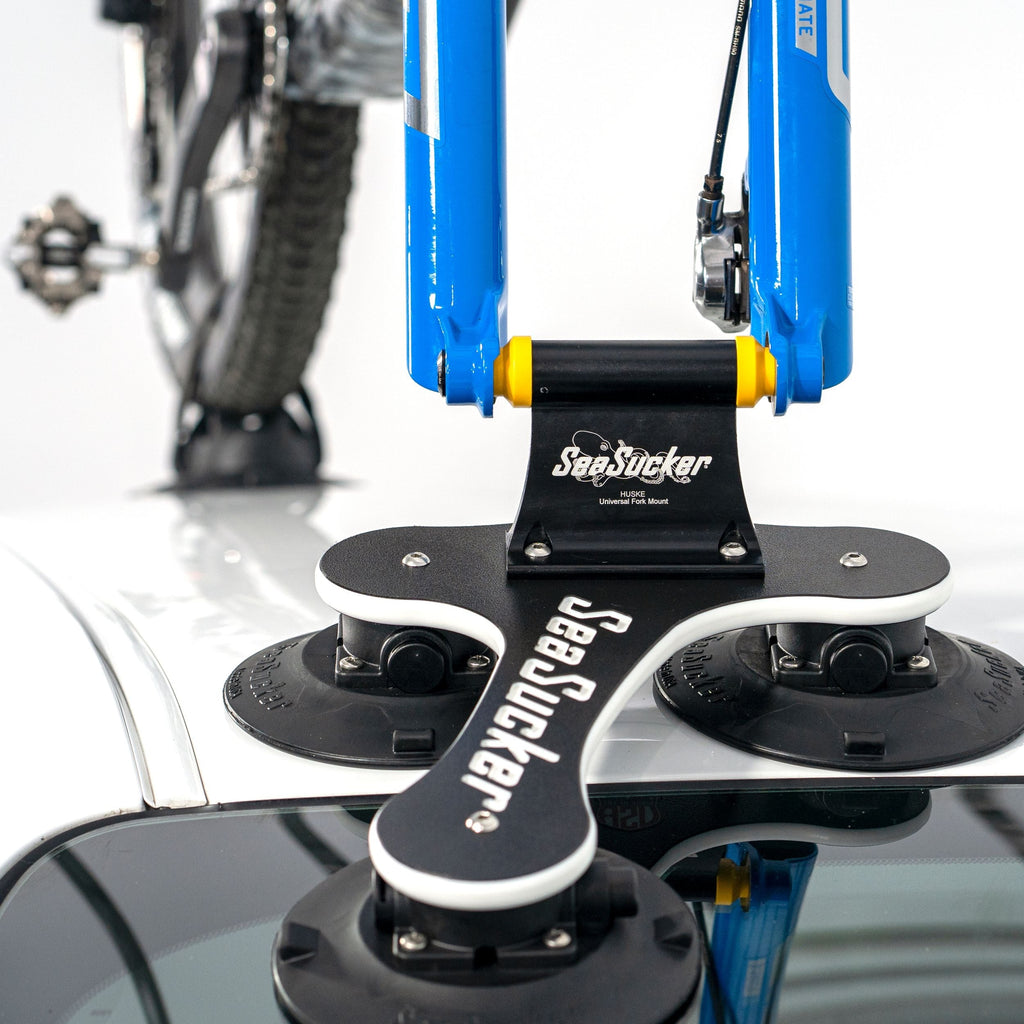 SeaSucker Talon MAX Bike Rack with HUSKE Plugs, Black