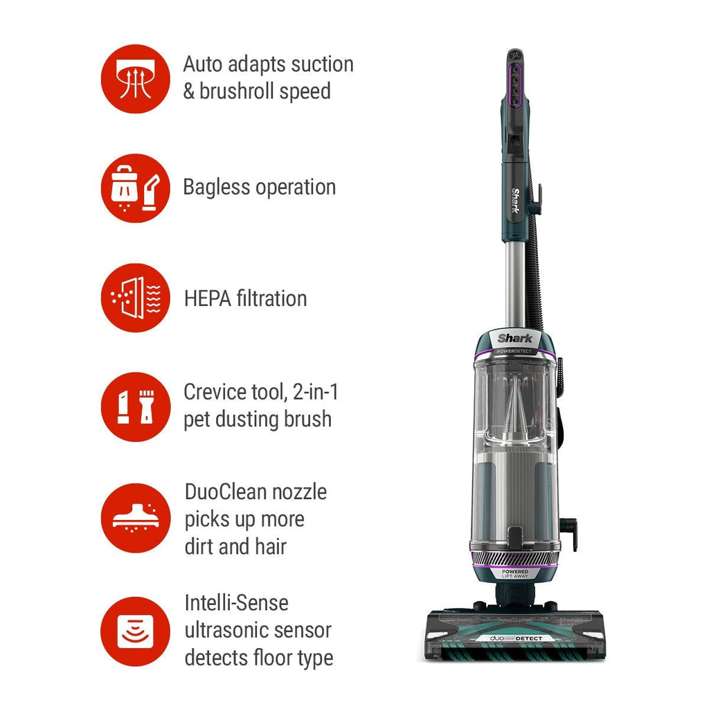 Shark PowerDetect DuoClean and Powered Lift Away Upright Vac