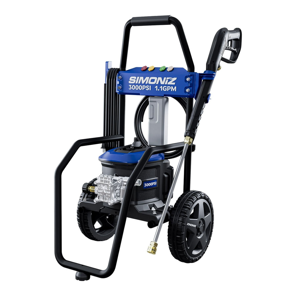 Simoniz Heavy-Duty Electric Pressure Washer, 3000 PSI