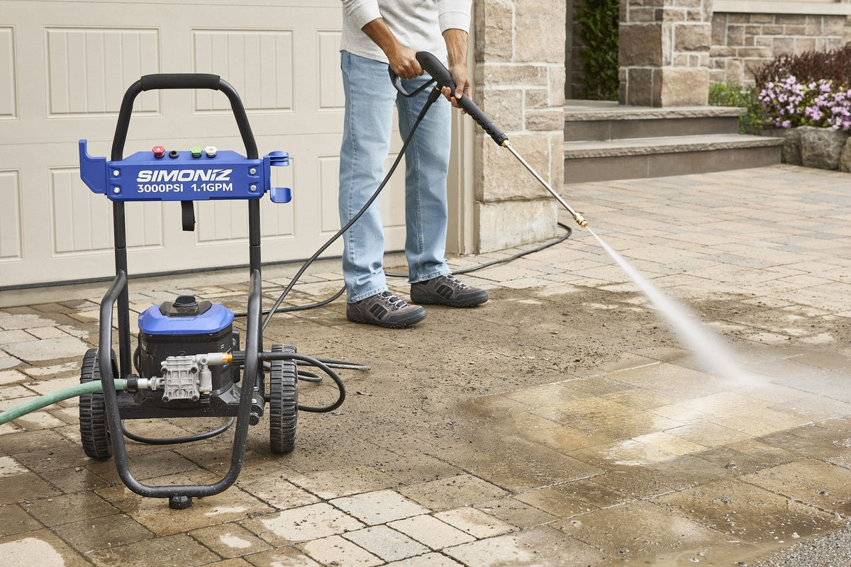 Simoniz Heavy-Duty Electric Pressure Washer, 3000 PSI