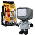 Skibidi Toilet Mystery Series 1 11-in Soft Plush Toy for Ages 13+, Assorted Characters