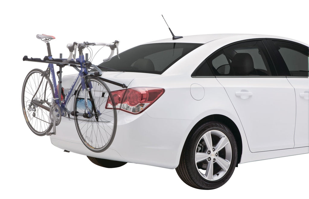 SportRack SR3162 Back-Up 3-Bike Trunk Mount Bike Rack with 6 Adjustable Straps, Granite Grey