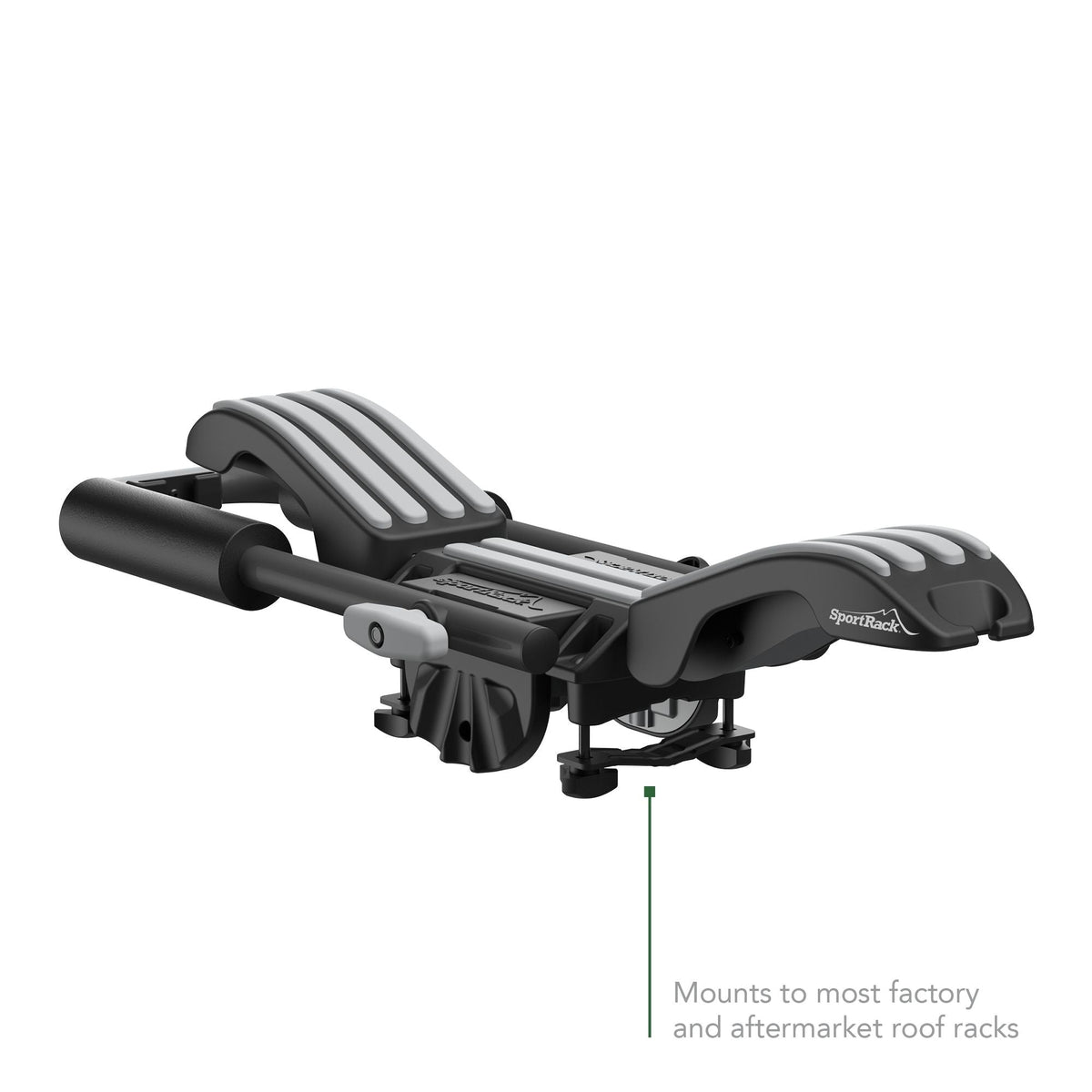 SportRack SR5514 Mooring 4-in-1 Stacker Roof Top Mount Kayak Rack, 36-in, 2-pc
