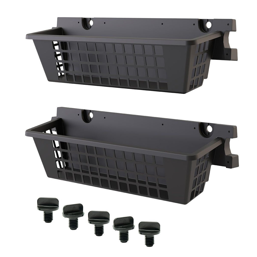 Suncast Resin Basket Shed Accessory with EZ Bolt, 2-pk