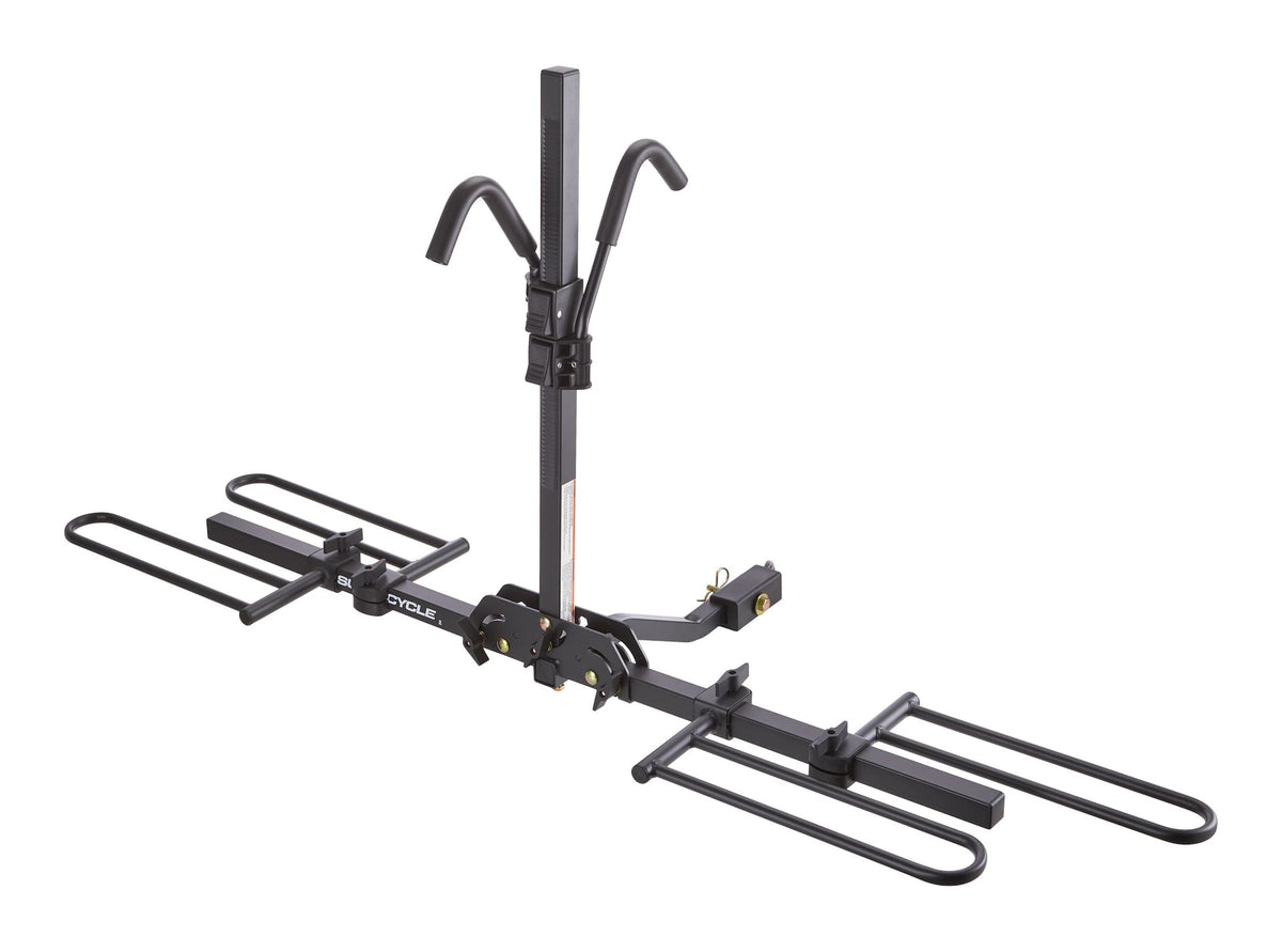 Supercycle Hitch Mounted Platform Bike Carrier, 2-Bikes