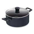 T-fal Viva Dutch Oven, Non-Stick, Dishwasher & Oven Safe, Black, 5-qt