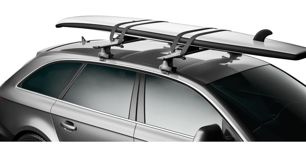 Thule 811XT Board Shuttle Roof Top Mount SurfboardRack, Adjustable, 34-in, 2-pc