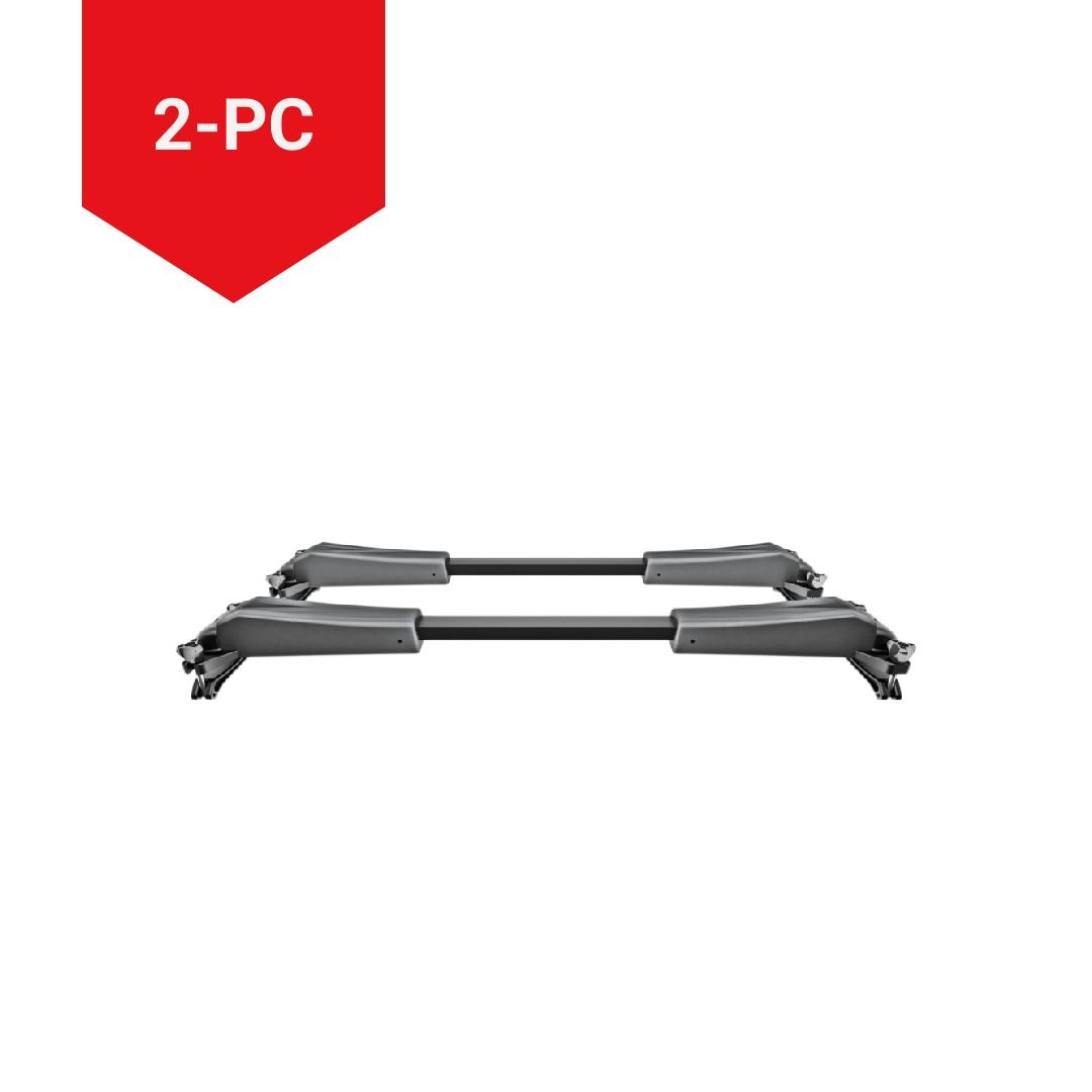 Thule 811XT Board Shuttle Roof Top Mount SurfboardRack, Adjustable, 34-in, 2-pc