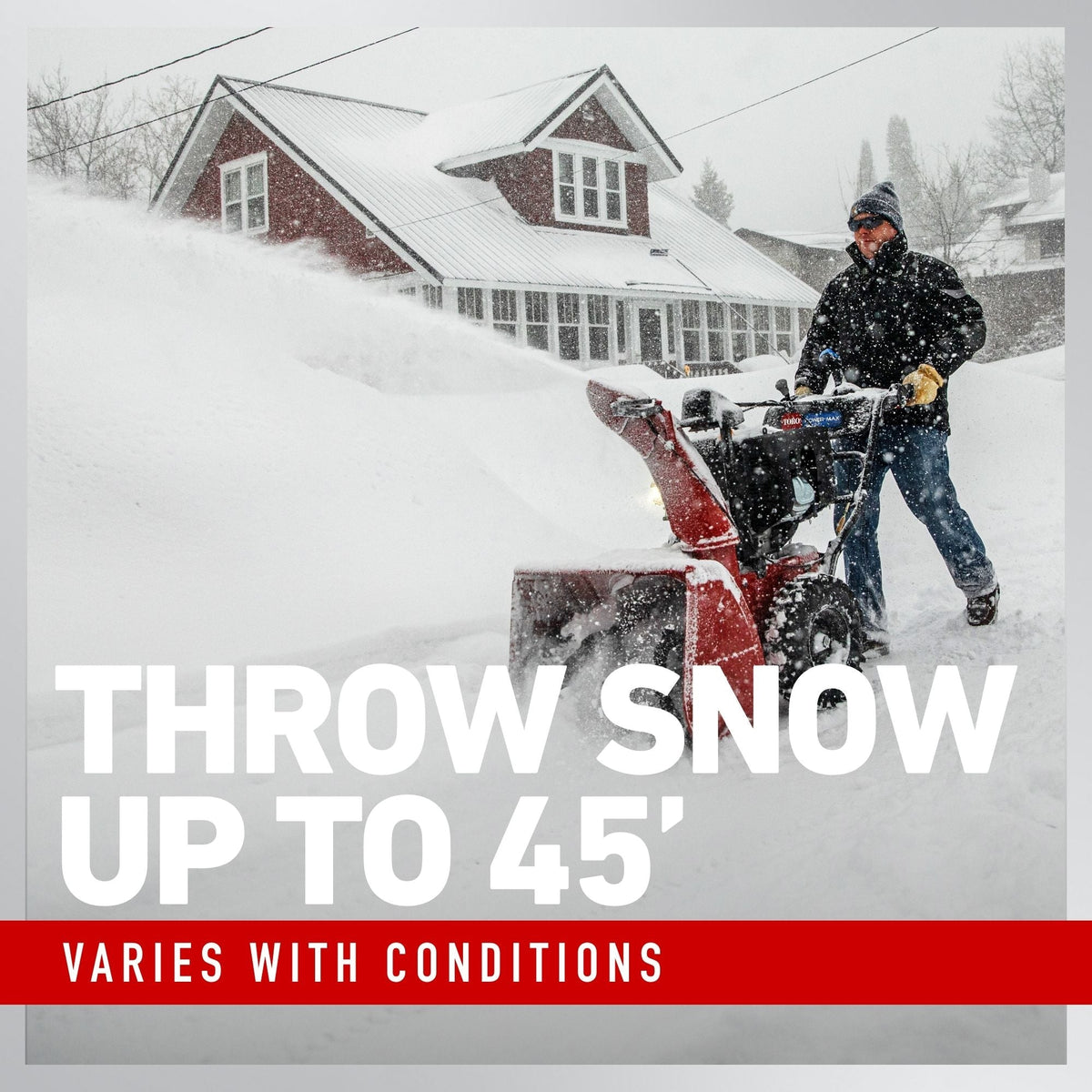 Toro Power Max 724 OE 212cc Two-Stage Gas Snowblower, 24-in