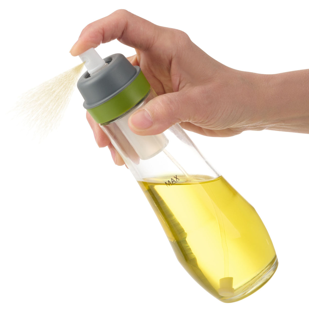 Trudeau Glass Oil Sprayer Bottle, Dishwasher Safe, 296-mL