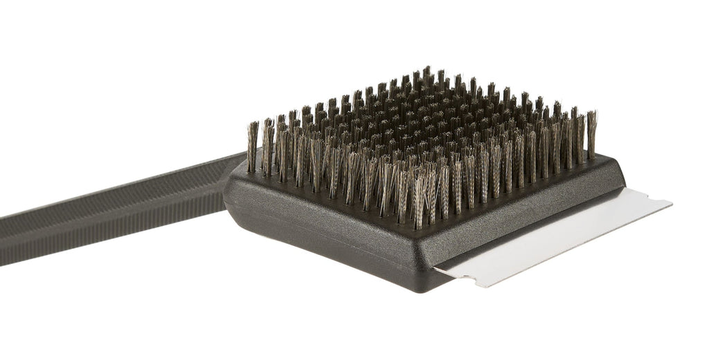 Vermont Castings XL Heavy-Duty Stainless Steel Bristle Grill Brush, For Cleaning BBQ Grill & Grates