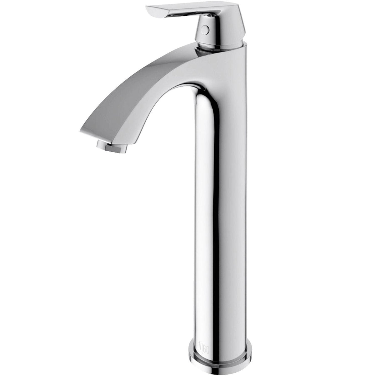 VIGO Linus Single Handle Vessel Sink Bathroom Faucet, Chrome