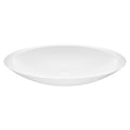 VIGO Wisteria Matte Stone Circular Vessel Bathroom Sink/Basin with Deep Bowl, White