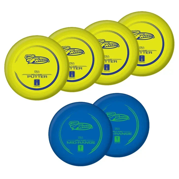 Wham-O - Official Frisbee Disc Golf Set, PDGA Approved