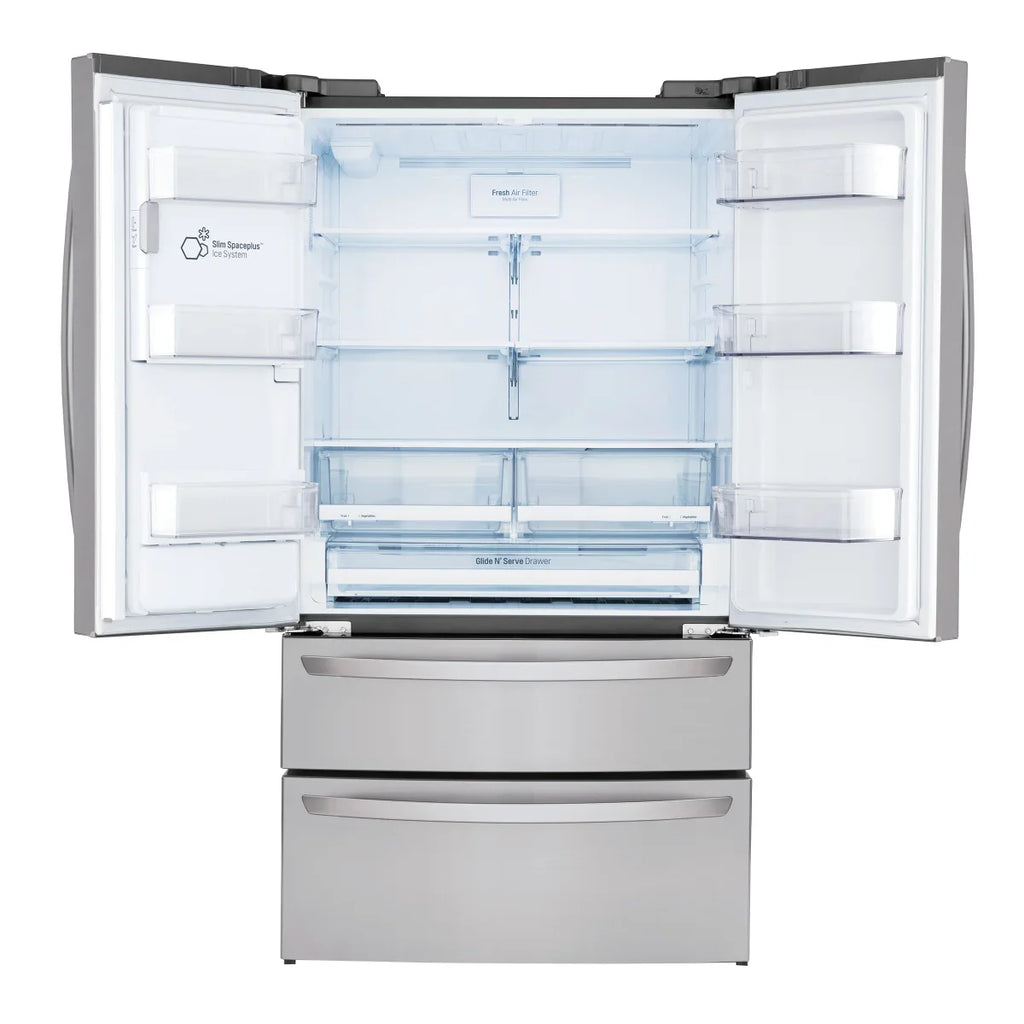 Whirlpool 36 in. 31 cu ft. Stainless Steel French Door Refrigerator with Ice Maker