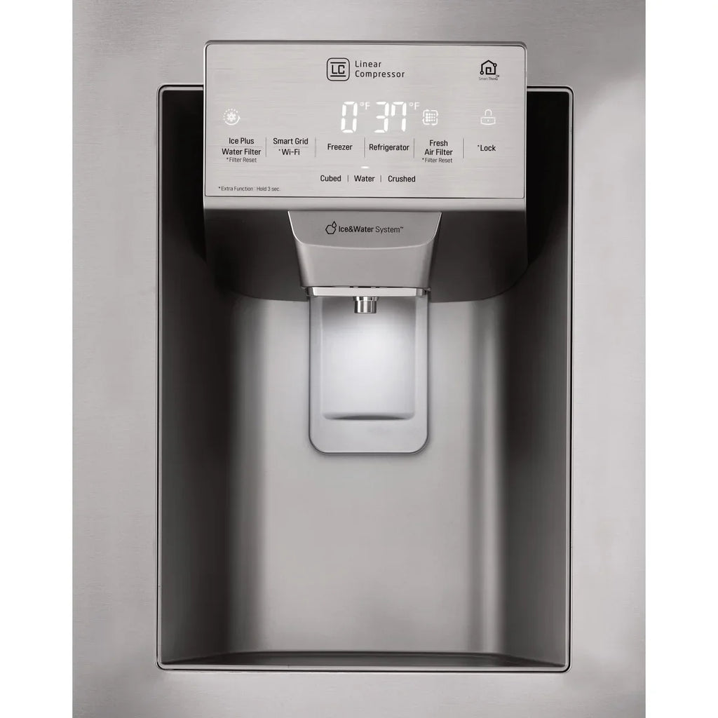 Whirlpool 36 in. 31 cu ft. Stainless Steel French Door Refrigerator with Ice Maker