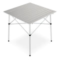 Woods Quad Portable Folding Lightweight Camping Table with Carry Bag