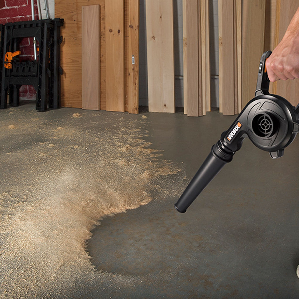 WORX Cordless 3-Speed Jobsite Blower, 160-mph (Tool Only)