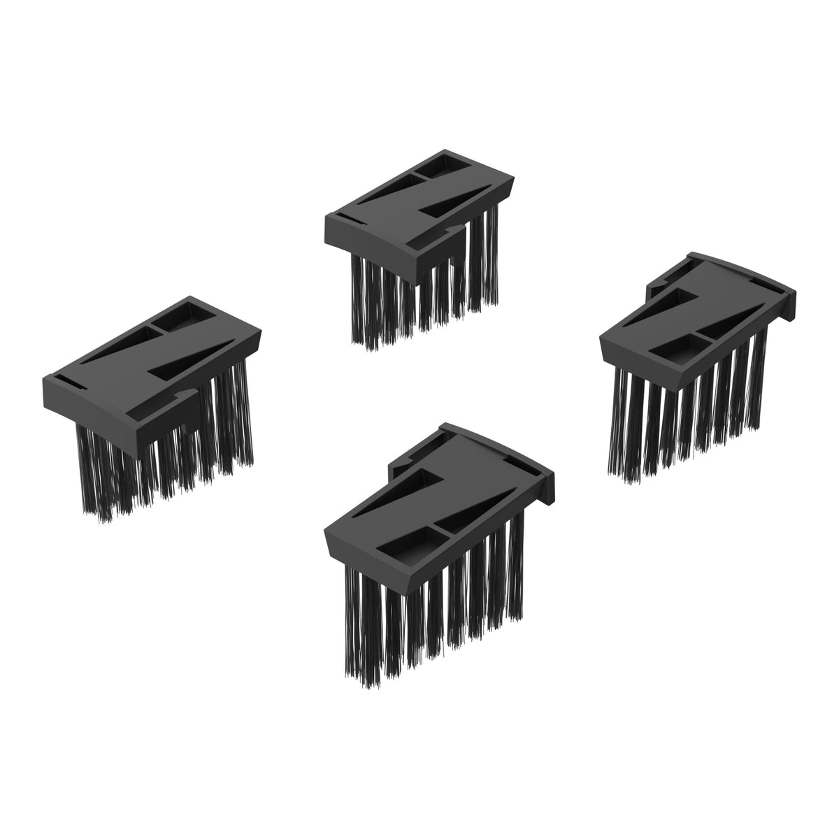 Worx Wheel Brush for Vision Cloud 2.0 4WD Models, 4pcs, Black