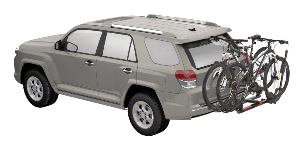 Yakima Holdup 2-Bike Platform Hitch Mount Bike Rack, Adjustable, Fits 2-in Receiver, Black