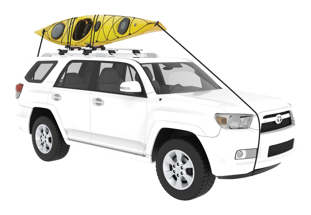 Yakima JayLow J-Cradle Roof Top Mount Kayak Rack with Tie-Downs, 2-pc