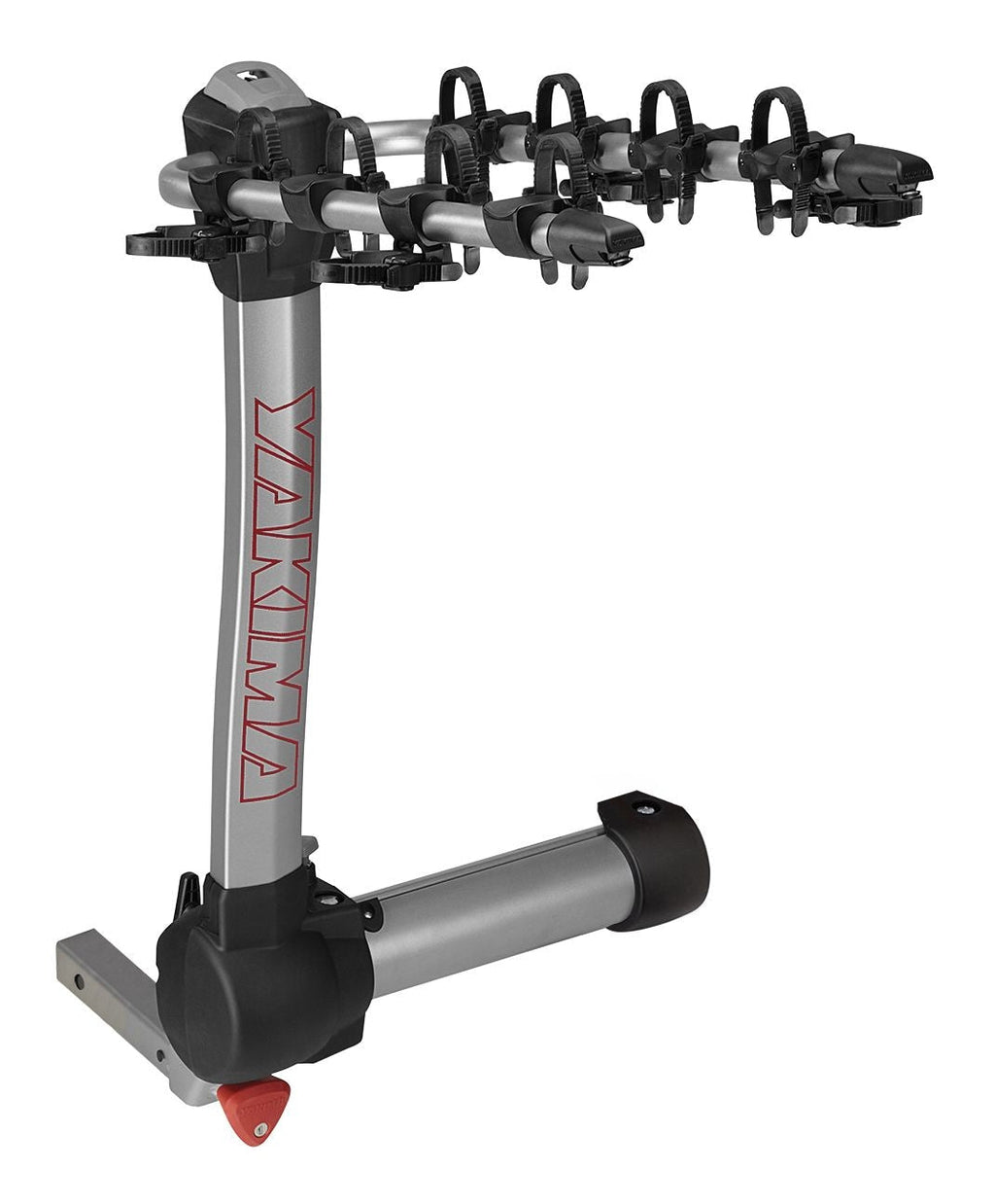 Yakima RidgeBack 5-Bike Hitch Mount Bike Rack, Fits 1-1/4, 2-in Receiver, Granite Grey