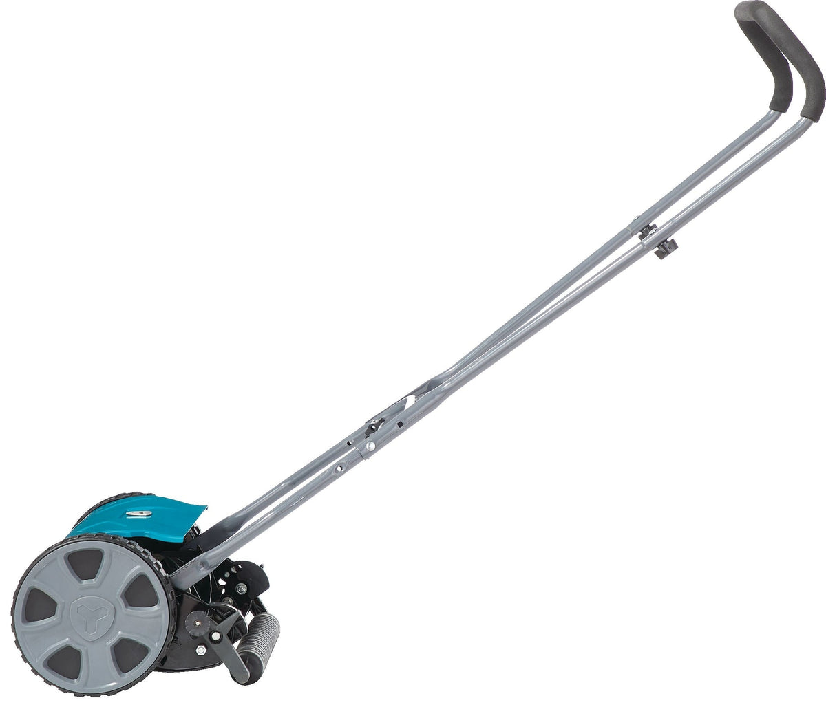 Yardworks 5-Blade Manual Walk Behind Reel Lawn Mower, 14-in